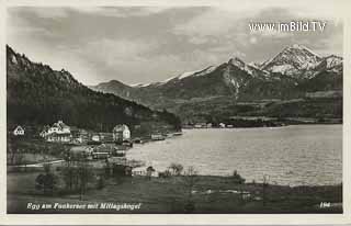 Egg am Faakersee - Villach - alte historische Fotos Ansichten Bilder Aufnahmen Ansichtskarten 