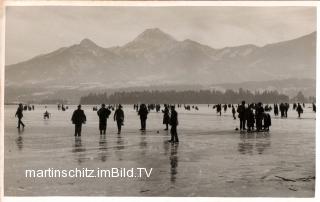Drobollach, Spiegeleis am See - Drobollach am Faaker See - alte historische Fotos Ansichten Bilder Aufnahmen Ansichtskarten 