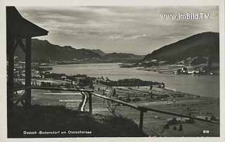 BVodensdorf vom Westen - Steindorf am Ossiacher See - alte historische Fotos Ansichten Bilder Aufnahmen Ansichtskarten 
