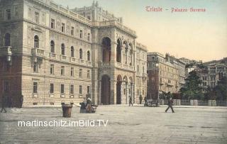 Triest, Palazzo Governo - Friaul Julisch Venetien - alte historische Fotos Ansichten Bilder Aufnahmen Ansichtskarten 