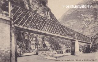 Pontebbana, Km. 40, 648 Fella Viadukt - Udine - alte historische Fotos Ansichten Bilder Aufnahmen Ansichtskarten 