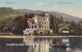 Maiernigg Schloß Sekirn - Maria Wörth - alte historische Fotos Ansichten Bilder Aufnahmen Ansichtskarten 