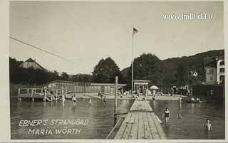 Ebners Strandbad - Maria Wörth - alte historische Fotos Ansichten Bilder Aufnahmen Ansichtskarten 