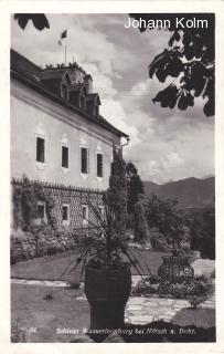 Nötsch, Schloss Wasserleonburg - Nötsch im Gailtal - alte historische Fotos Ansichten Bilder Aufnahmen Ansichtskarten 