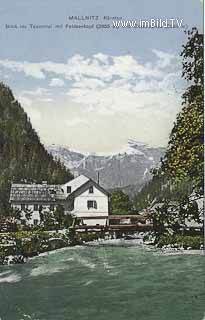 Mallnitz - Blick ins Tauerntal - Mallnitz - alte historische Fotos Ansichten Bilder Aufnahmen Ansichtskarten 