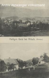 Heiligen Geist bei Villach - Heiligengeist - alte historische Fotos Ansichten Bilder Aufnahmen Ansichtskarten 
