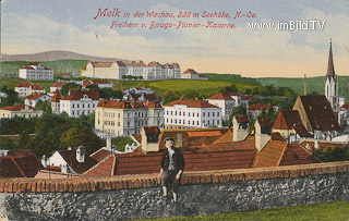 Melk - Niederösterreich - alte historische Fotos Ansichten Bilder Aufnahmen Ansichtskarten 