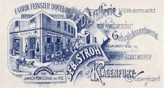 Klagenfurt, Liqueure Fabrik - Kärnten - alte historische Fotos Ansichten Bilder Aufnahmen Ansichtskarten 