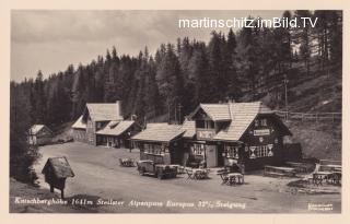 Katschberghöhe, Alpengasthof - alte historische Fotos Ansichten Bilder Aufnahmen Ansichtskarten 