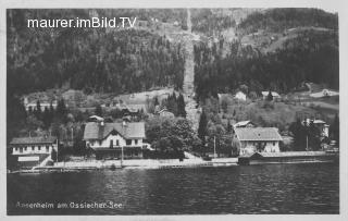Annenheim am Ossiachersee - alte historische Fotos Ansichten Bilder Aufnahmen Ansichtskarten 