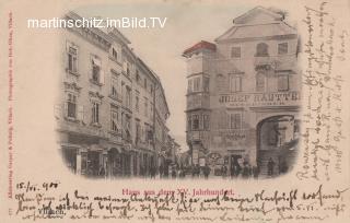Villach, Hauptplatz - Rautterhaus - alte historische Fotos Ansichten Bilder Aufnahmen Ansichtskarten 