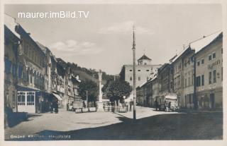 Gmünd - Hauptplatz - Gmünd in Kärnten - alte historische Fotos Ansichten Bilder Aufnahmen Ansichtskarten 
