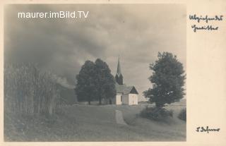 Villach - Kirche St. Johann - Villach-Völkendorf - alte historische Fotos Ansichten Bilder Aufnahmen Ansichtskarten 