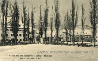 Obere Fellach bei Villach - Villach - alte historische Fotos Ansichten Bilder Aufnahmen Ansichtskarten 
