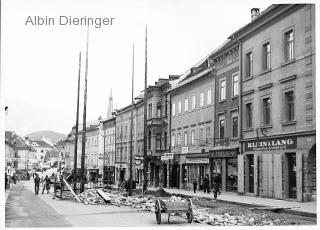 Dreifaltigkeitssäule Gerüstaufstellung - alte historische Fotos Ansichten Bilder Aufnahmen Ansichtskarten 