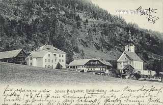 Kleinkircheim - Hopfgartner - Kleinkirchheim - alte historische Fotos Ansichten Bilder Aufnahmen Ansichtskarten 