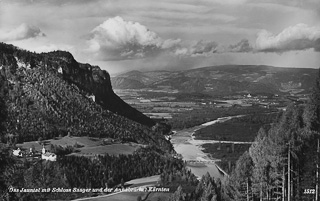 Jauntal mit Schloss Saager - alte historische Fotos Ansichten Bilder Aufnahmen Ansichtskarten 