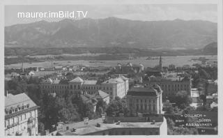 Blickrichtung Süden - Villach-Innere Stadt - alte historische Fotos Ansichten Bilder Aufnahmen Ansichtskarten 