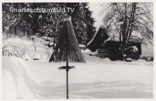 Egg am See, Pension Thaller Weihnachtskarte - alte historische Fotos Ansichten Bilder Aufnahmen Ansichtskarten 