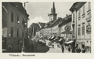 Villach Hauptplatz - Europa - alte historische Fotos Ansichten Bilder Aufnahmen Ansichtskarten 