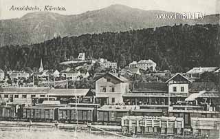 Bahnhof Arnoldstein - Arnoldstein - alte historische Fotos Ansichten Bilder Aufnahmen Ansichtskarten 