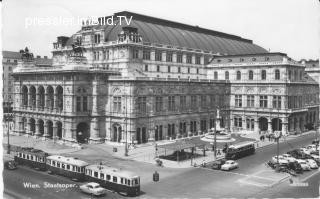 Staatsoper Wien - Wien,Innere Stadt - alte historische Fotos Ansichten Bilder Aufnahmen Ansichtskarten 