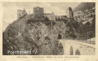 Tauernbahn Südrampe, Gratschacher Viadukt - Obergratschach - alte historische Fotos Ansichten Bilder Aufnahmen Ansichtskarten 