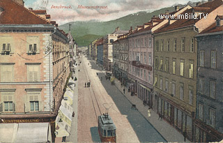 Innsbruck - Museumstrasse - Innsbruck - alte historische Fotos Ansichten Bilder Aufnahmen Ansichtskarten 