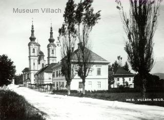 In der Peraustraße - Villach-Innere Stadt - alte historische Fotos Ansichten Bilder Aufnahmen Ansichtskarten 