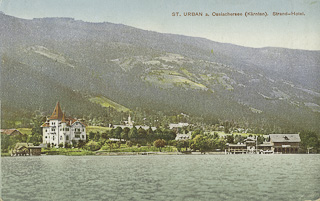 St. Urban - Steindorf am Ossiacher See - alte historische Fotos Ansichten Bilder Aufnahmen Ansichtskarten 