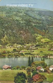 Blick auf Tschörean - Steindorf am Ossiacher See - alte historische Fotos Ansichten Bilder Aufnahmen Ansichtskarten 