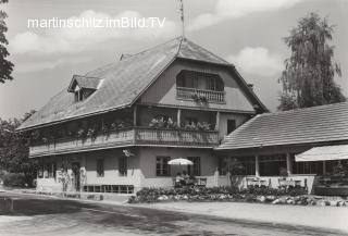 Gasthof - Pension - Cafe Bernold - Drobollach am Faaker See - alte historische Fotos Ansichten Bilder Aufnahmen Ansichtskarten 
