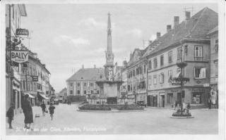 St. Veit an der Glan Hauptplatz - Sankt Veit an der Glan - alte historische Fotos Ansichten Bilder Aufnahmen Ansichtskarten 