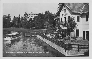 Seehof St. Andrä - alte historische Fotos Ansichten Bilder Aufnahmen Ansichtskarten 
