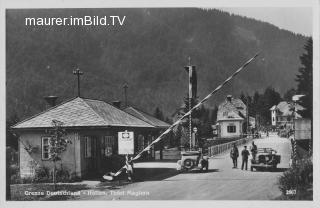 Grenzübergang Italien - alte historische Fotos Ansichten Bilder Aufnahmen Ansichtskarten 