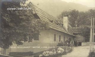 Unterloibl Gasthaus Schellander - alte historische Fotos Ansichten Bilder Aufnahmen Ansichtskarten 