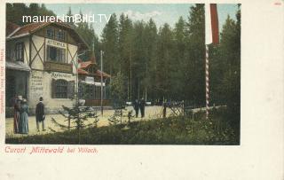 Mittewald ob Villach - Villach(Stadt) - alte historische Fotos Ansichten Bilder Aufnahmen Ansichtskarten 