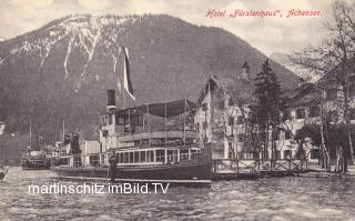 Perisau am Achensee, Hotel Fürstenhaus - Eben am Achensee - alte historische Fotos Ansichten Bilder Aufnahmen Ansichtskarten 