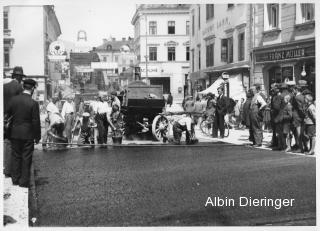 Hauptplatz Straßenerneuerung - alte historische Fotos Ansichten Bilder Aufnahmen Ansichtskarten 