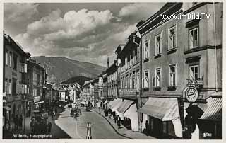 Villach - Hauptplatz - Villach - alte historische Fotos Ansichten Bilder Aufnahmen Ansichtskarten 