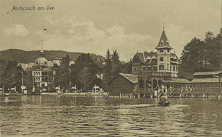 Pörtschach am See - alte historische Fotos Ansichten Bilder Aufnahmen Ansichtskarten 