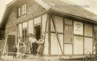 Kleinsattel, Tischlerei Krziznik  - alte historische Fotos Ansichten Bilder Aufnahmen Ansichtskarten 