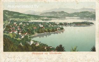 Pörtschach am Wörther See - alte historische Fotos Ansichten Bilder Aufnahmen Ansichtskarten 