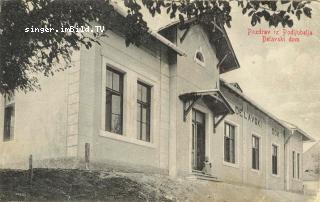 Unterloibl Delavski dom - Pozdrav iz Podljubela - Klagenfurt Land - alte historische Fotos Ansichten Bilder Aufnahmen Ansichtskarten 