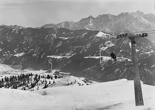 Dobratsch - Sessellift Höhenrain - Villach Land - alte historische Fotos Ansichten Bilder Aufnahmen Ansichtskarten 