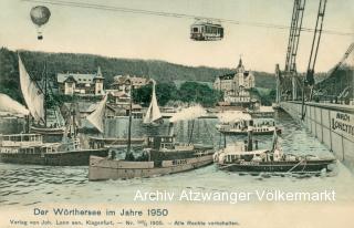 Der Wörthersee im Jahre 1950 - alte historische Fotos Ansichten Bilder Aufnahmen Ansichtskarten 