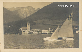 Salzkammergut, St. Wolfgang - St. Wolfgang im Salzkammergut - alte historische Fotos Ansichten Bilder Aufnahmen Ansichtskarten 