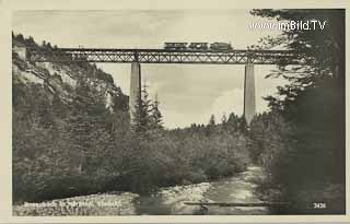 Viadukt Karawankenbahn - Rosenbach - Villach Land - alte historische Fotos Ansichten Bilder Aufnahmen Ansichtskarten 