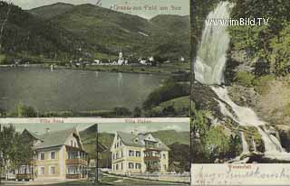 Feld am See - Villach Land - alte historische Fotos Ansichten Bilder Aufnahmen Ansichtskarten 