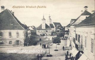 Windisch Feistritz, Hauptplatz - Slowenien - alte historische Fotos Ansichten Bilder Aufnahmen Ansichtskarten 